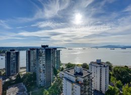Furnished Vancouver rental Apartments with view of english bay