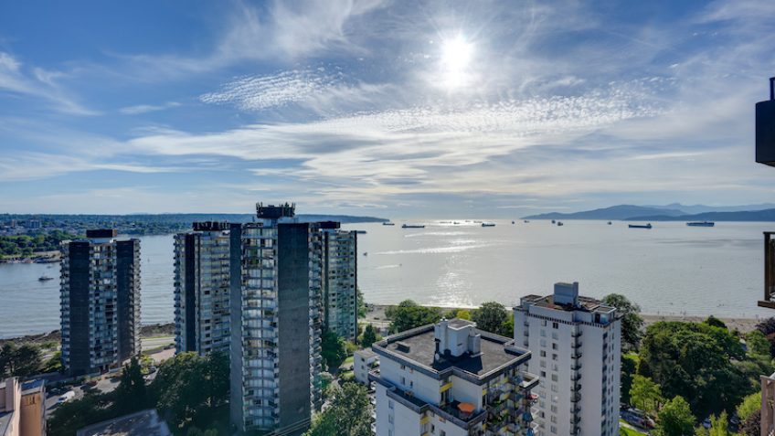 Furnished Vancouver rental Apartments with view of english bay